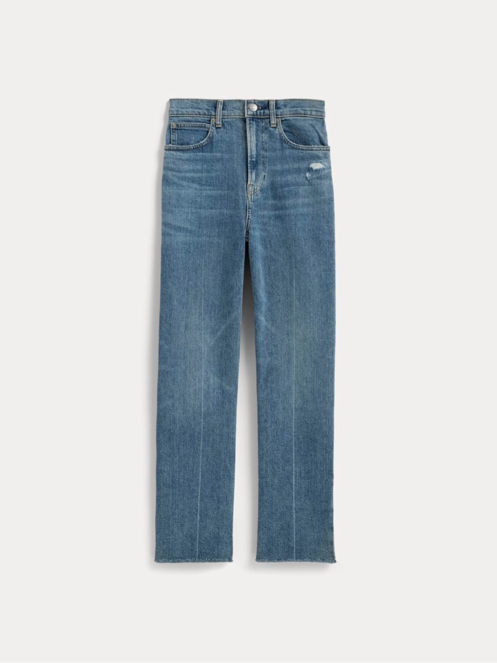 Everlane The Way High Jean. Medium wash, straight leg. Size 32. EUC.